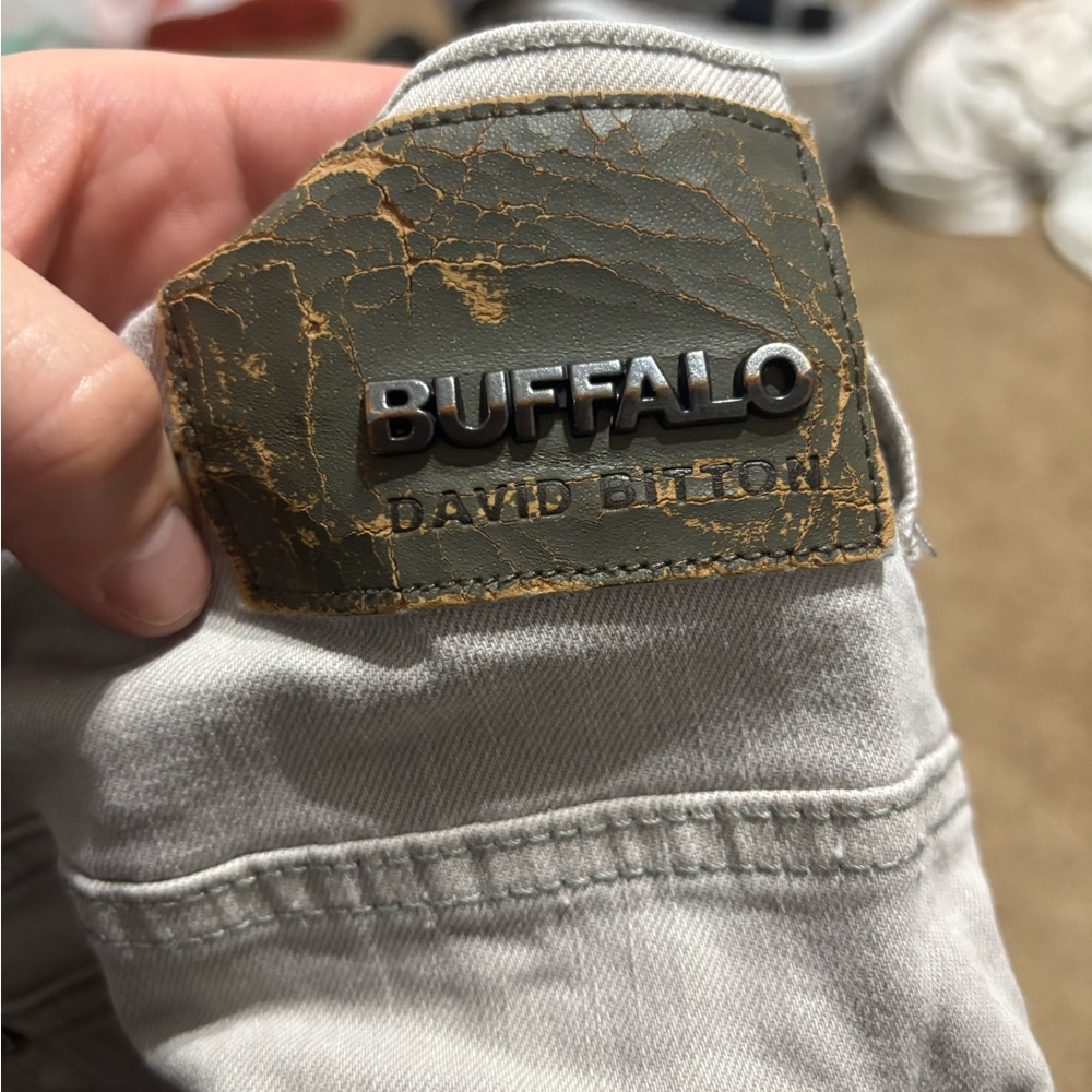 Buffalo David Bitton Light Gray Denim